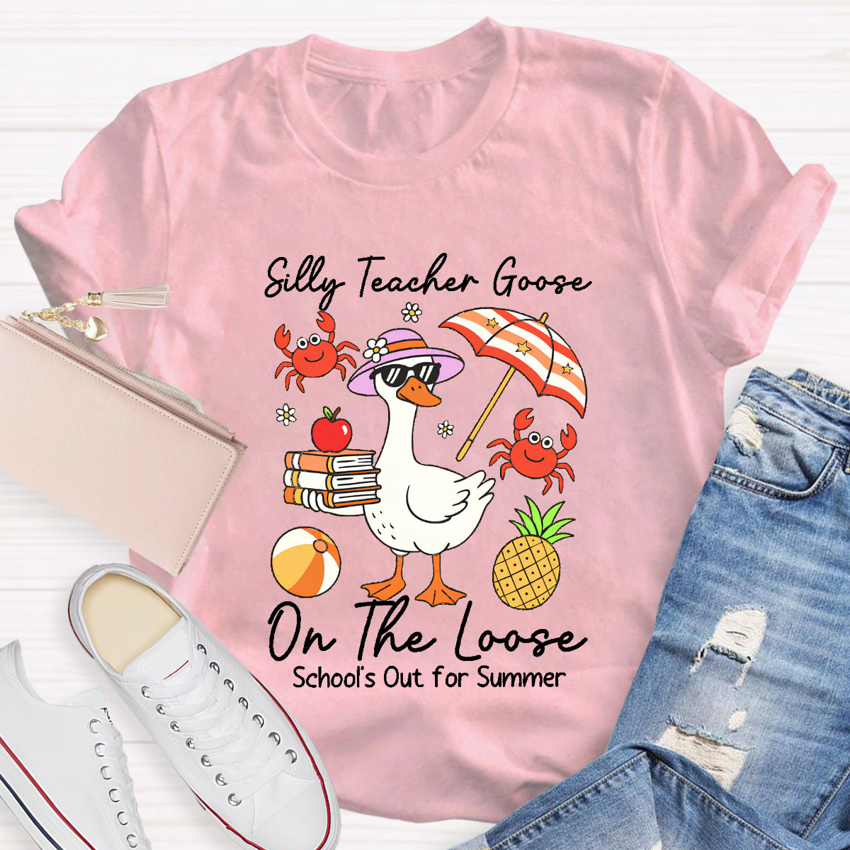 Teacher On The Loose School's Out  For Summer T-Shirt