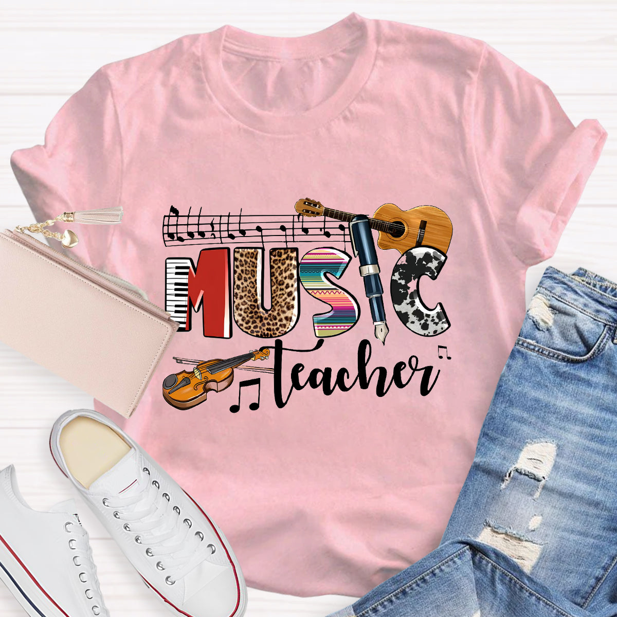 Musical Instrument Music Teacher T-Shirt