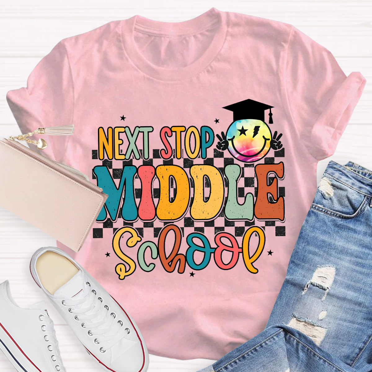 Next Stop Middle School Teacher T-Shirt