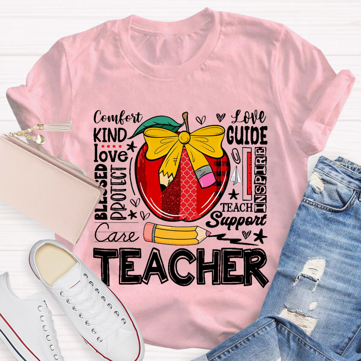 Teacher Caring And Be Kind For Students T-Shirt