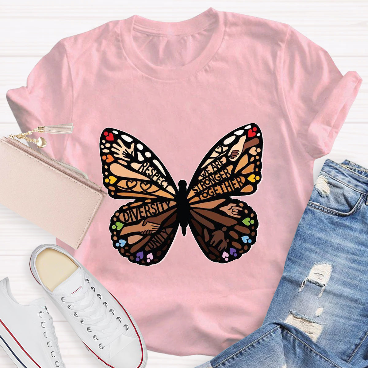 Respect Diversity We Are Strong Together T-Shirt