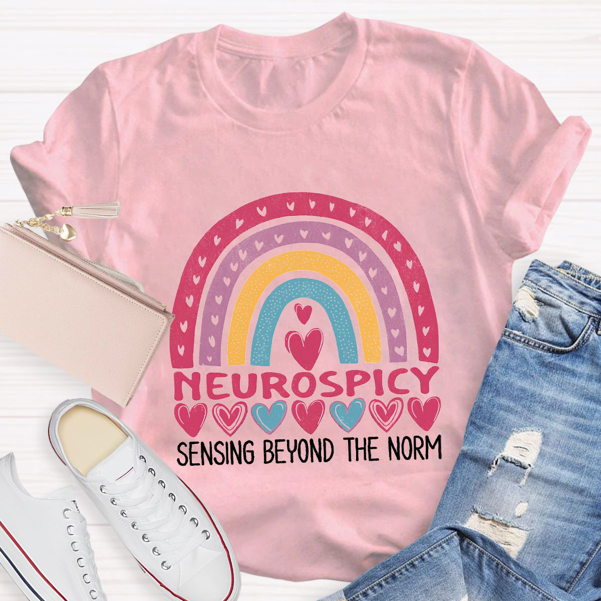 Neurospicy Sensing Beyond The Norm T-Shirt