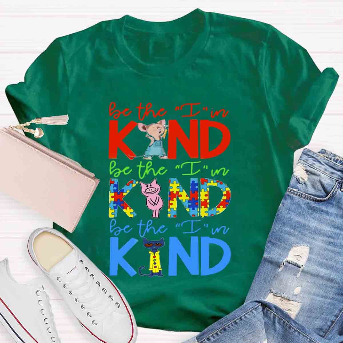 Book Characters Be The I In Kind Choose Kindness T-Shirt
