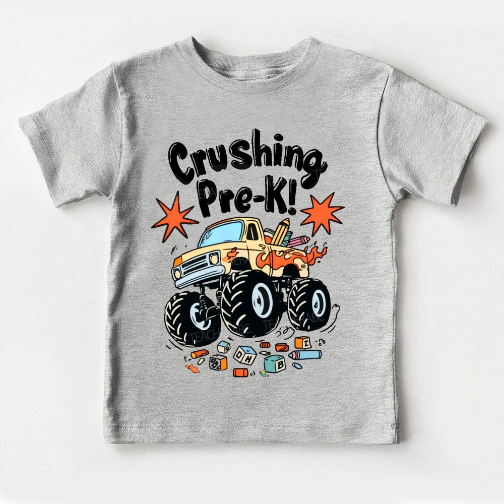 Personalized Grade Crushing Pre-K  Toddler T-shirts