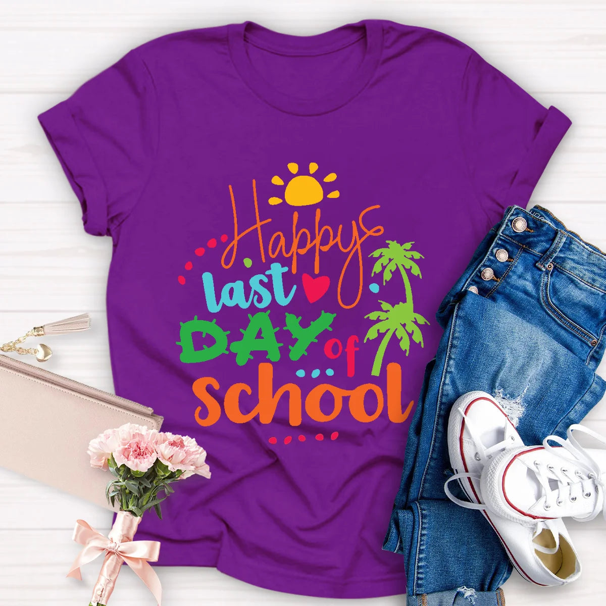Happy Last Day Of School Teacher Shirt