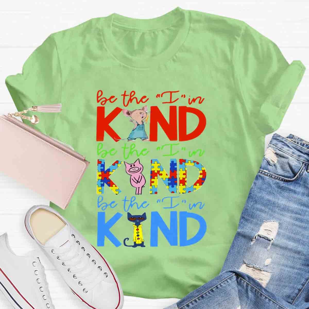 Book Characters Be The I In Kind Choose Kindness T-Shirt