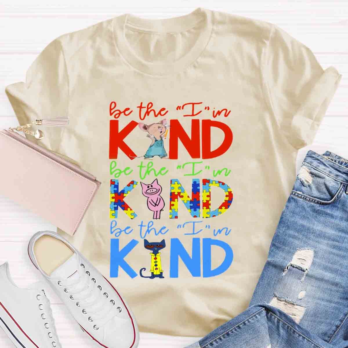 Book Characters Be The I In Kind Choose Kindness T-Shirt