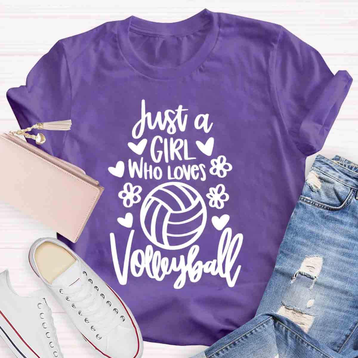 Just A Girl Who Loves Sport Teacher T-Shirt