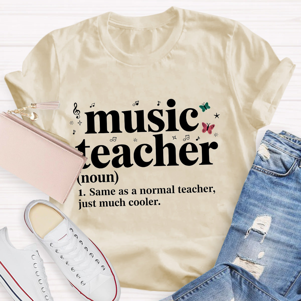 Music Teacher Just Much Cooler Teacher T-Shirt