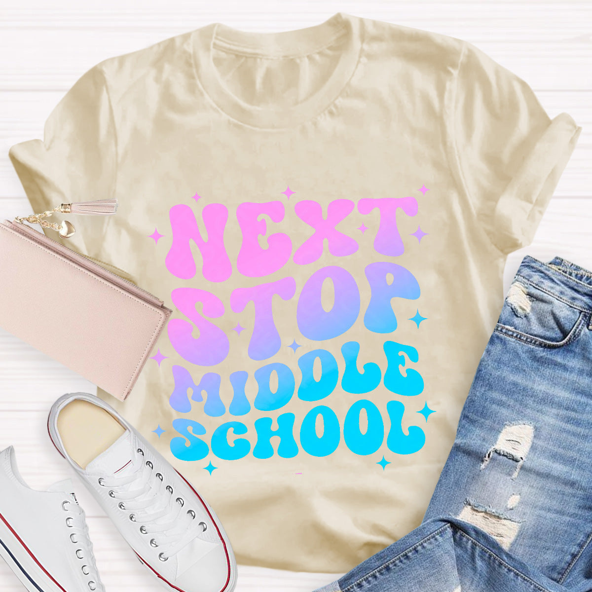 Next Stop Middle School Teacher T-Shirt