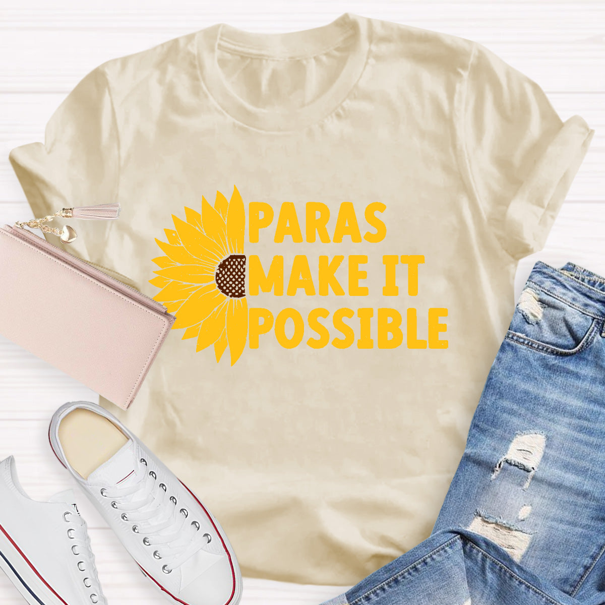 Paras Make It Possible Teacher T-Shirt