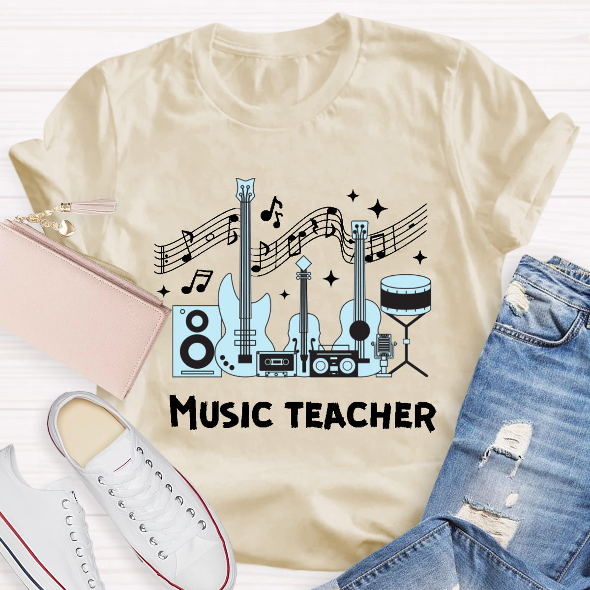 Music Teacher Guitar Teacher T-Shirt