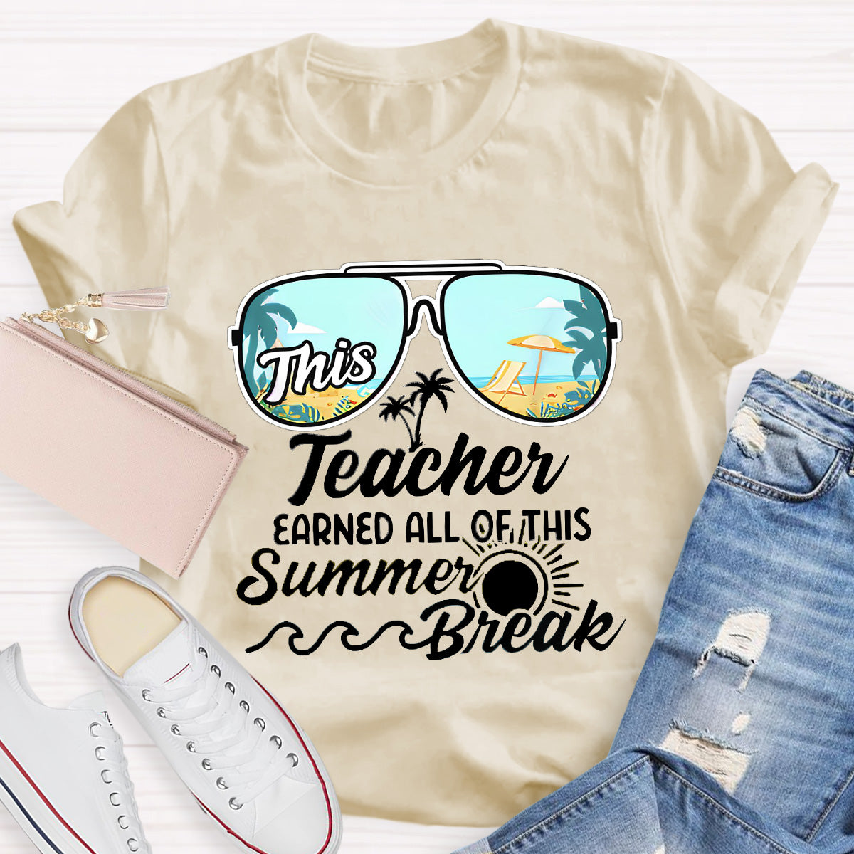 All Of This Summer Break Teacher T-Shirt
