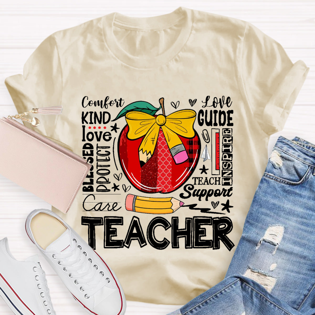 Teacher Caring And Be Kind For Students T-Shirt