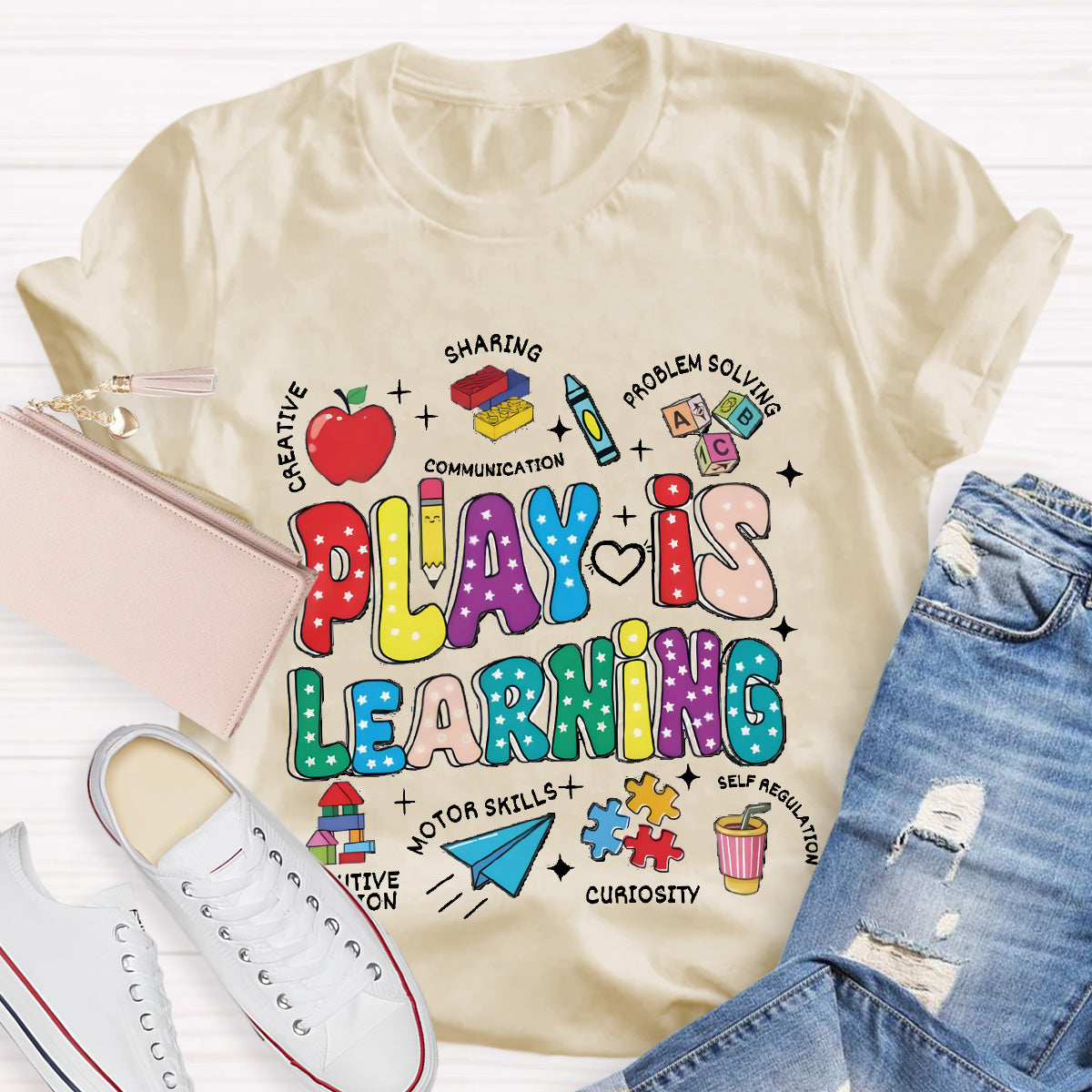 Play Is Learning Teacher T-Shirt