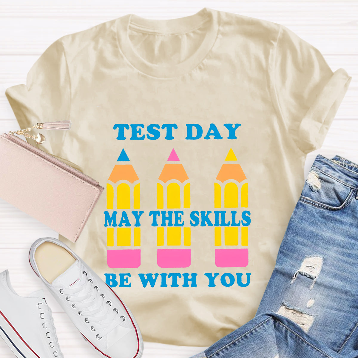 Test Day May The Skills Be With You T-Shirt