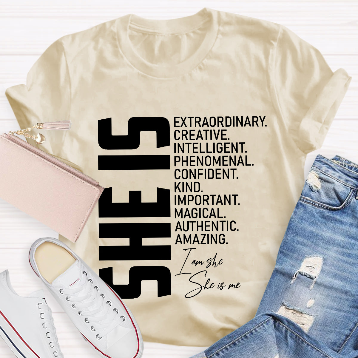 She Is Extraordinary Creative Intelligent T-Shirt