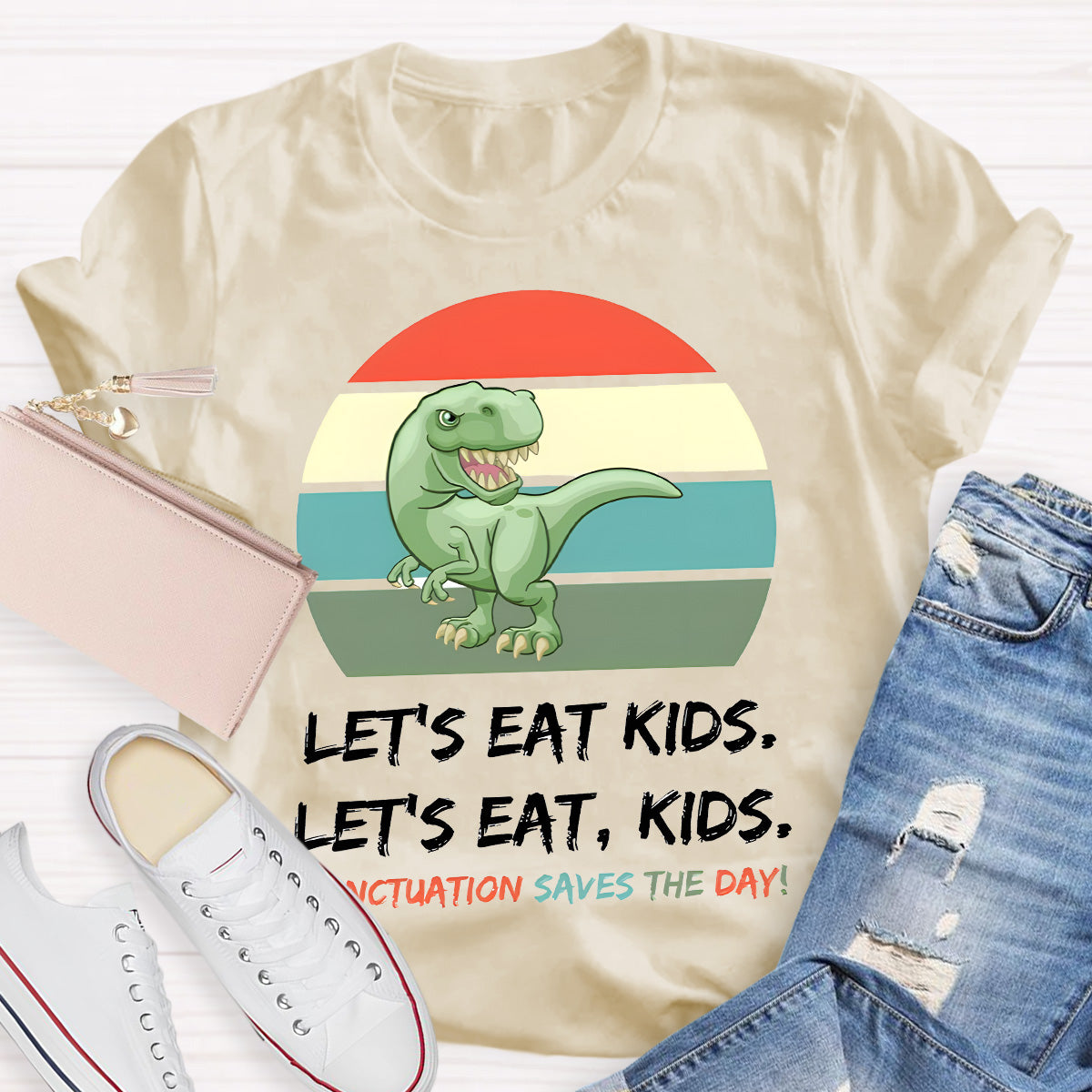 Dinosaur Teacher T-Shirt