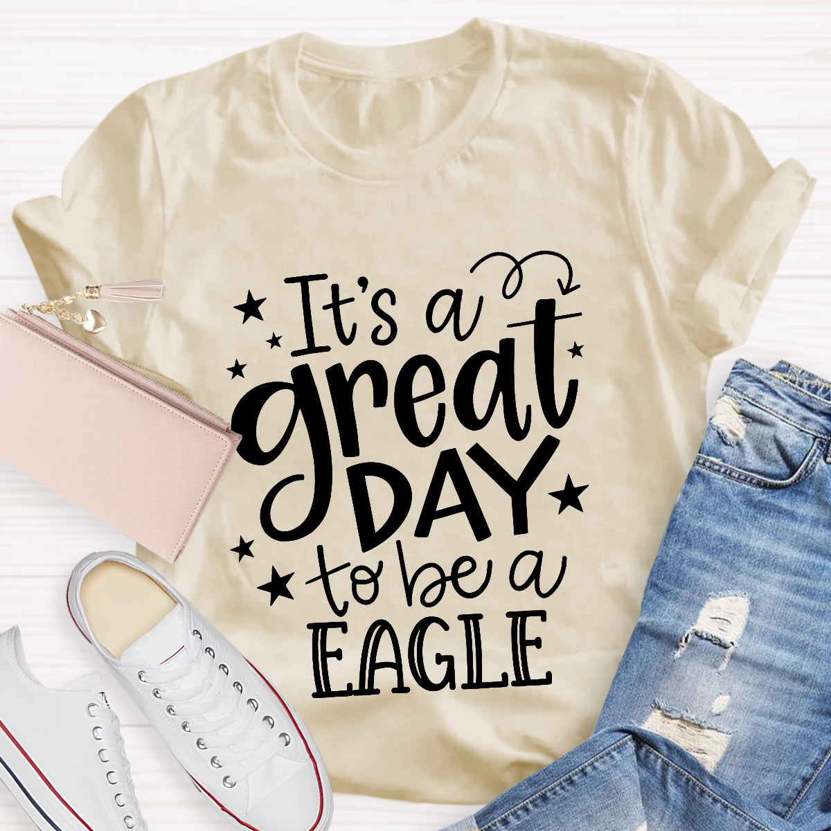 Personalized Mascot It's A Great Day To Be A Bulldog Teacher T-Shirt