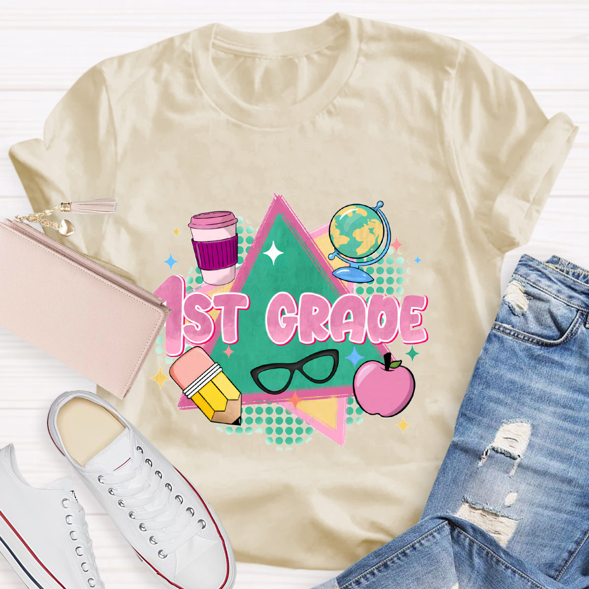 Personalized Grade Teacher's tools Back To School T-Shirt