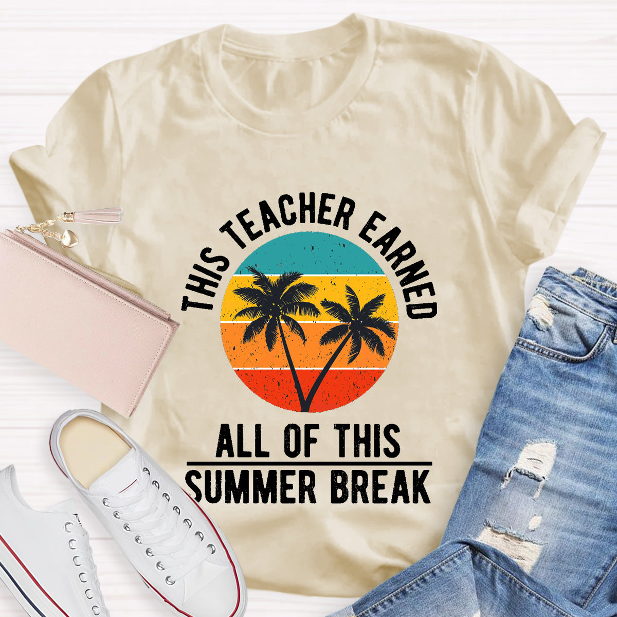 All Of This Summer Break Teacher T-Shirt