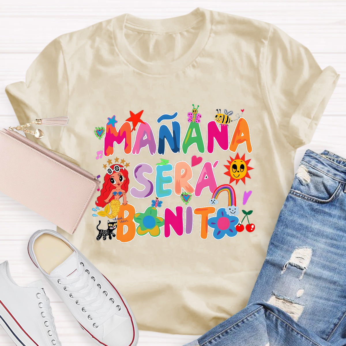 Mañana Sera Bonito Spanish Teacher T-Shirt