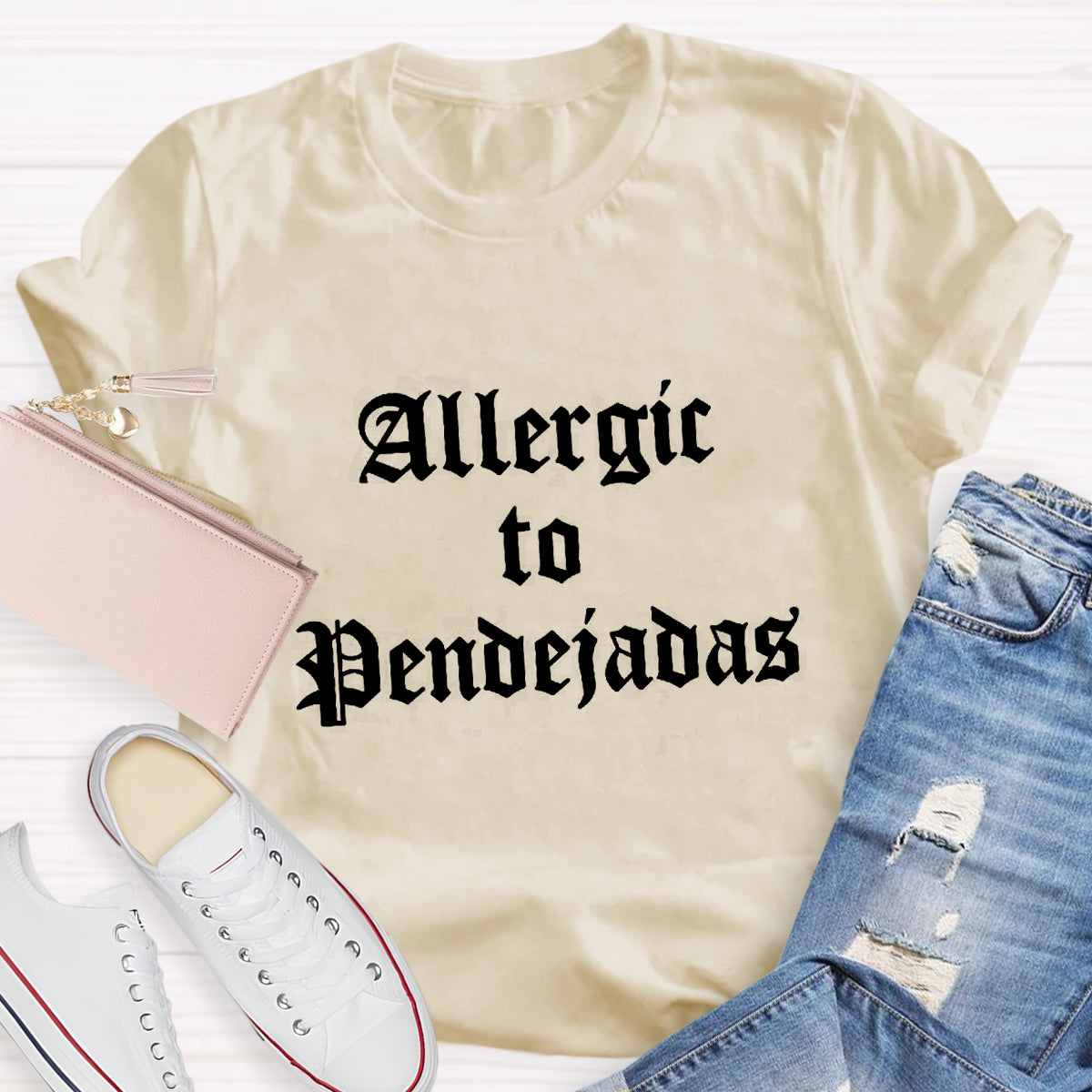 Allergic To Pendejadas Spanish Teacher T-Shirt