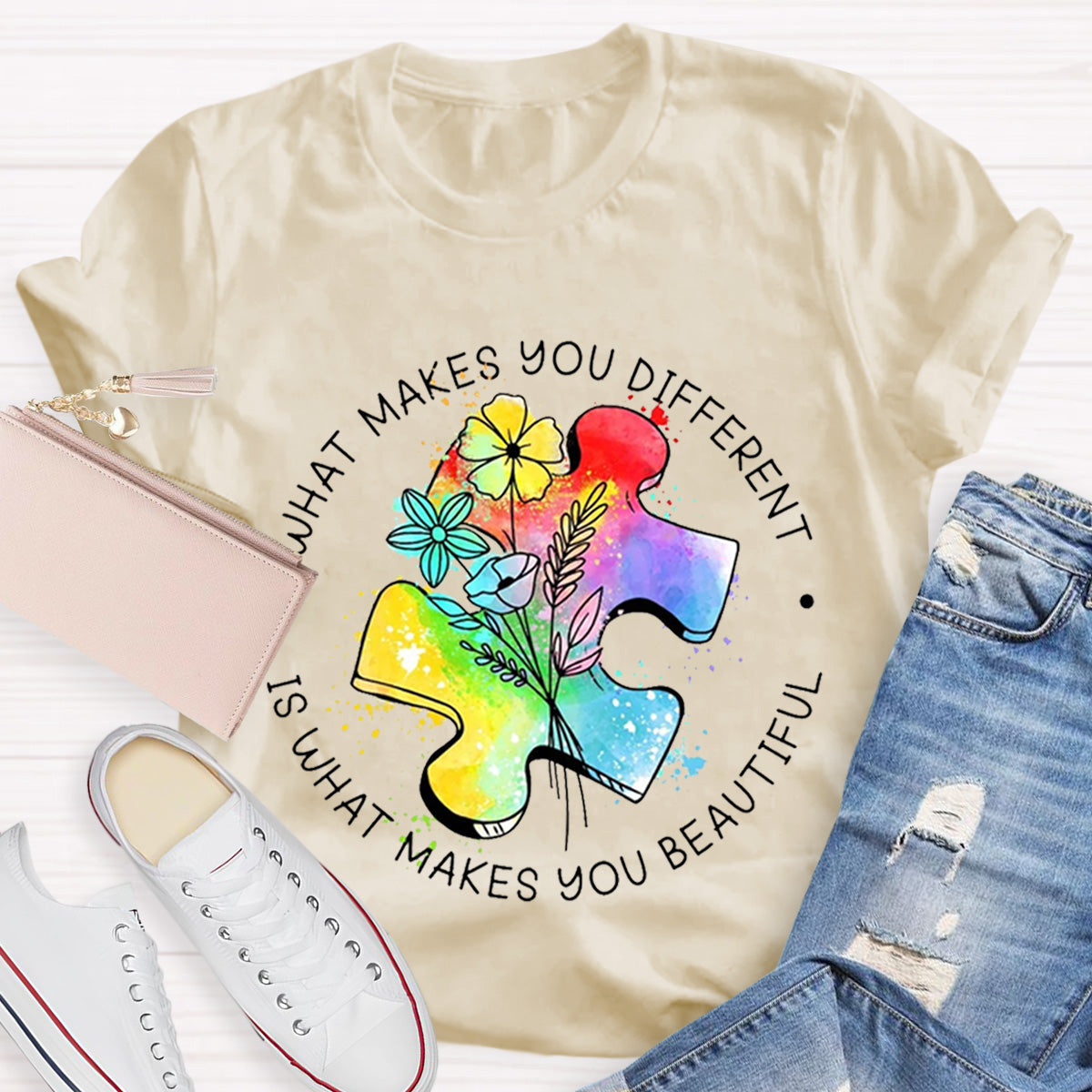 What Makes You Different Teacher T-Shirt