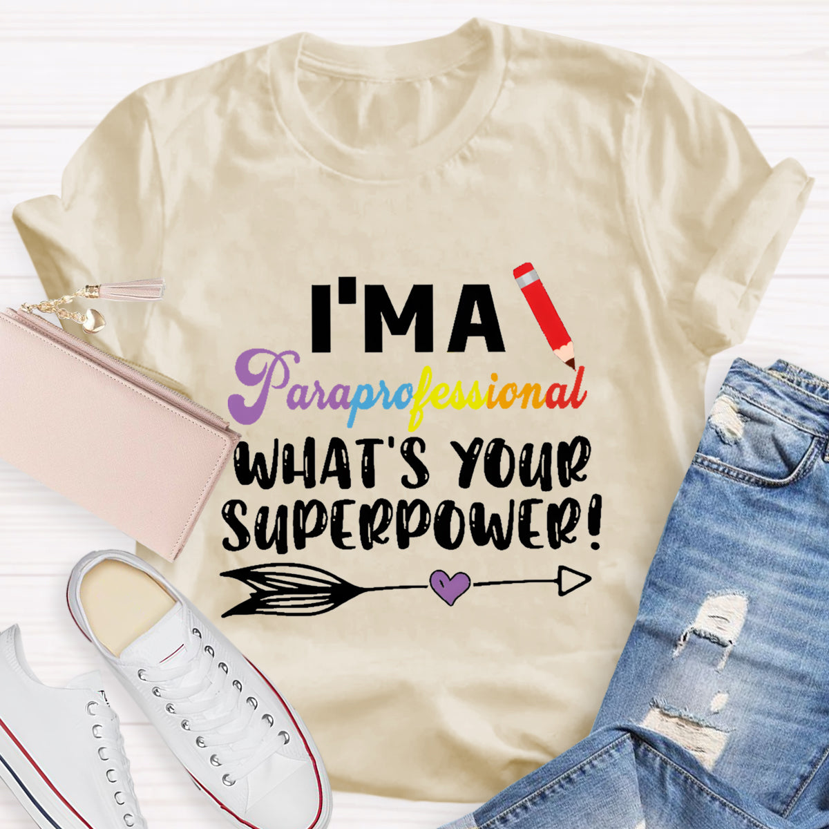What's Your Superpower Teacher T-Shirt