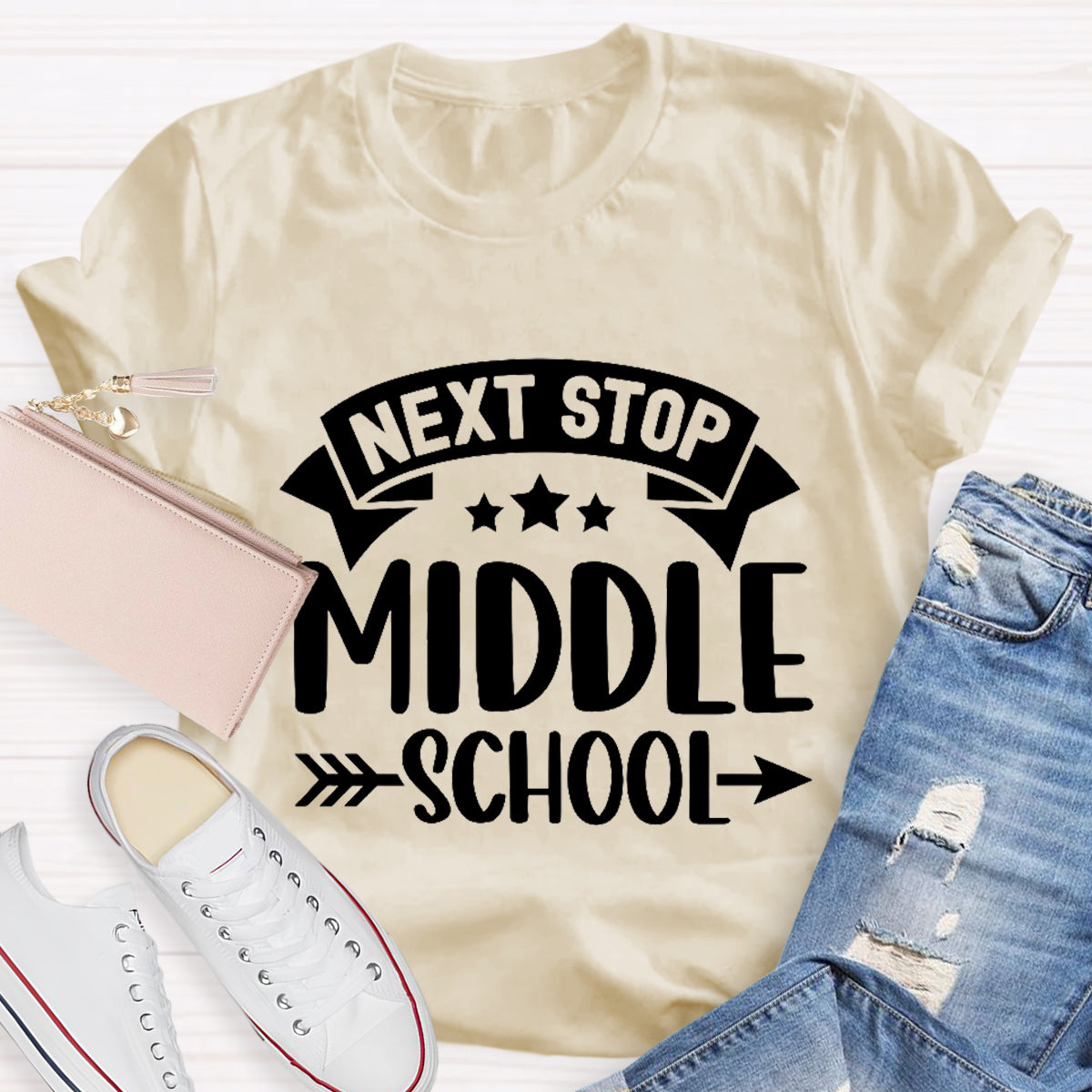 Next Stop Middle School Teacher T-Shirt