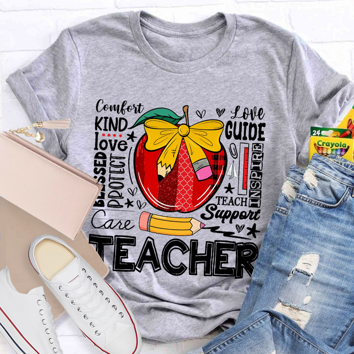 Teacher Caring And Be Kind For Students T-Shirt