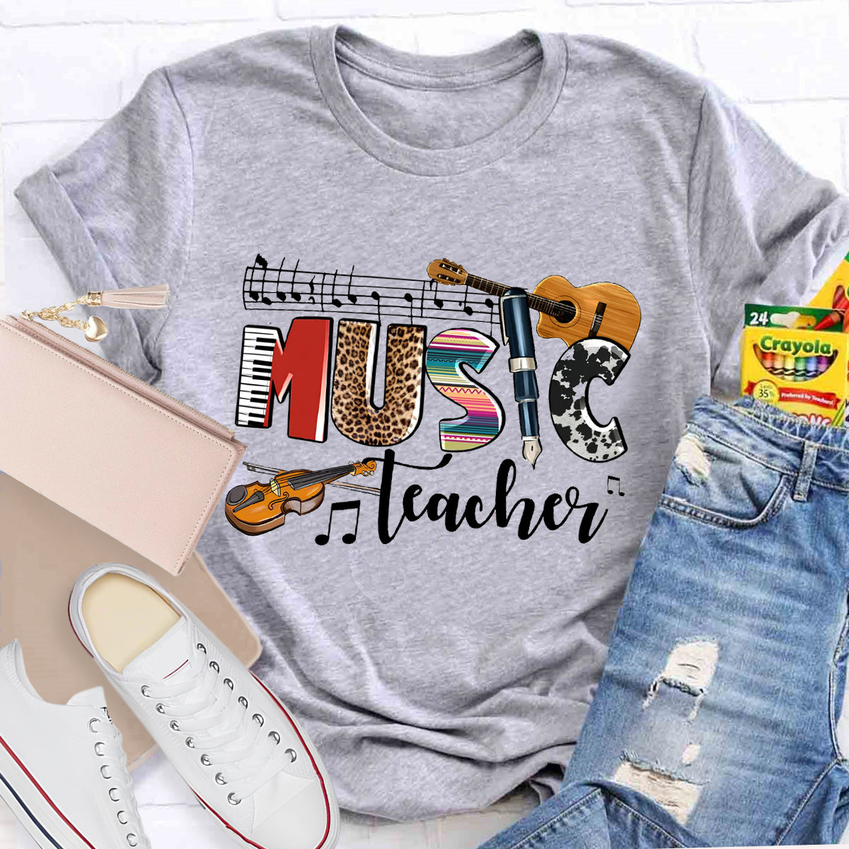 Musical Instrument Music Teacher T-Shirt