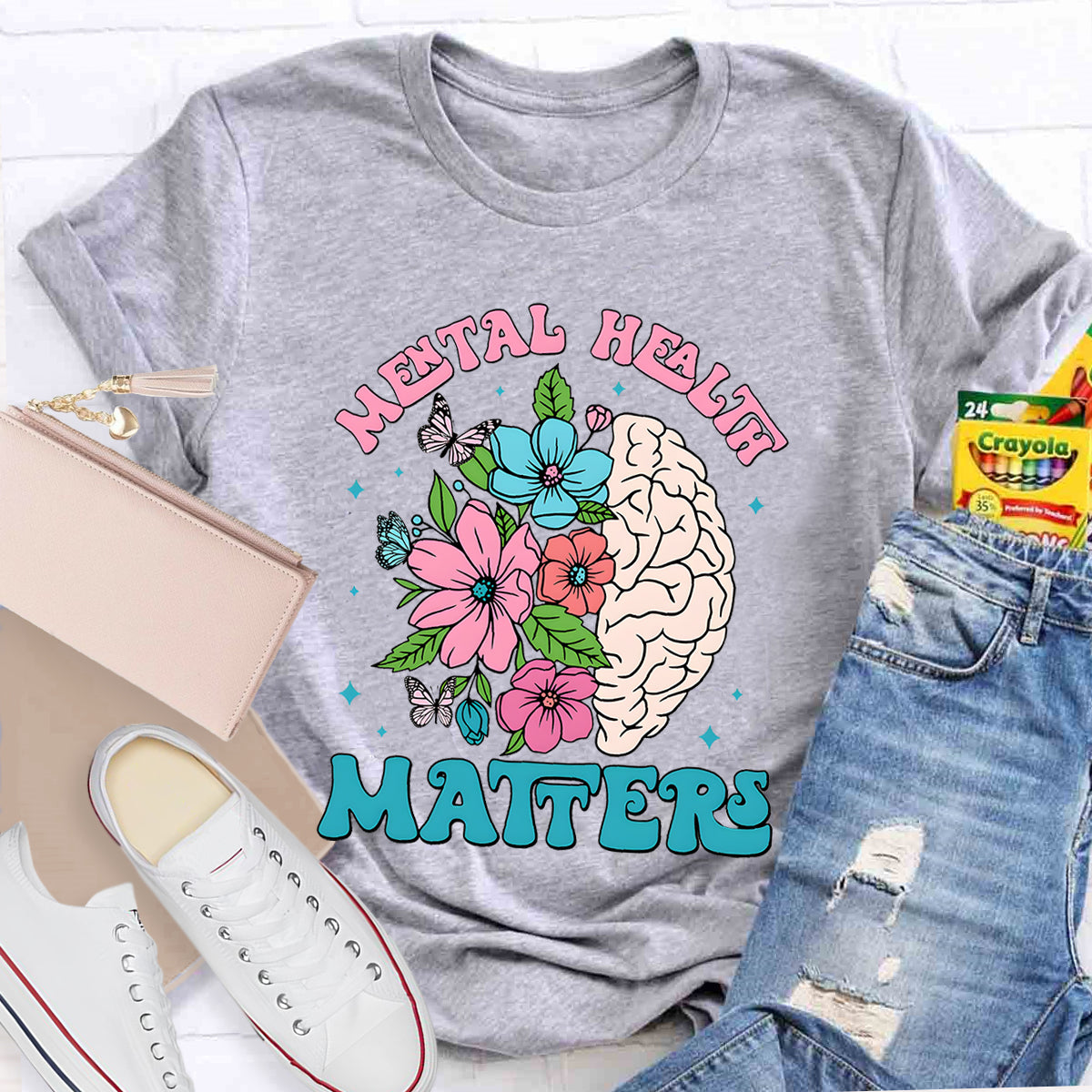 Mental Health Matters Teacher T-Shirt