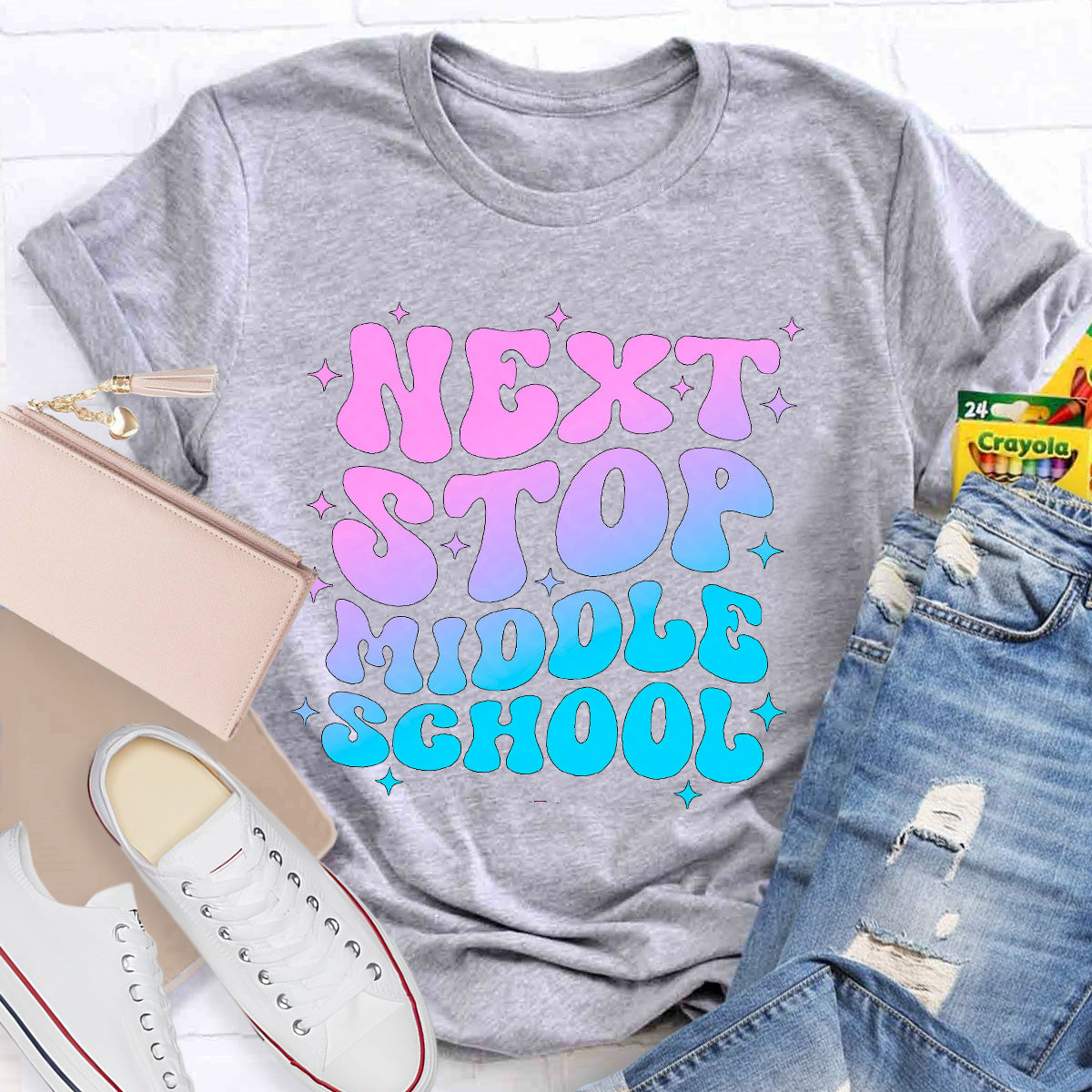 Next Stop Middle School Teacher T-Shirt