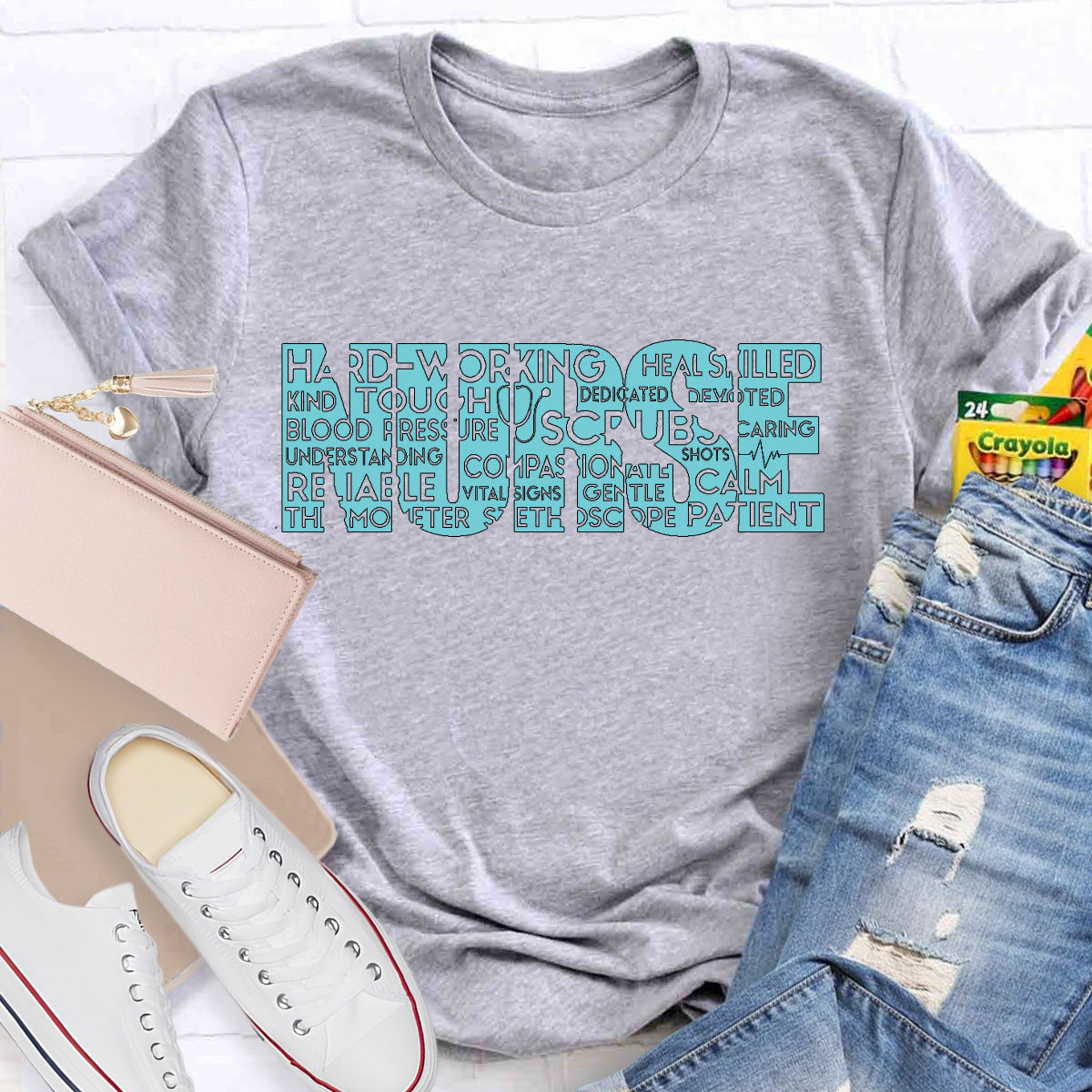 School Nurse Hard Working Patient T-Shirt