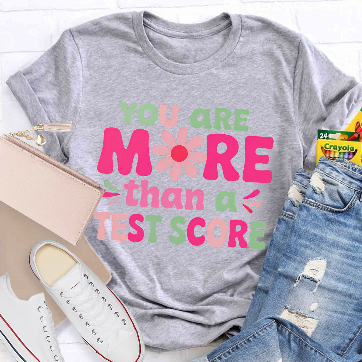 More Than A Test Score Teacher T-Shirt
