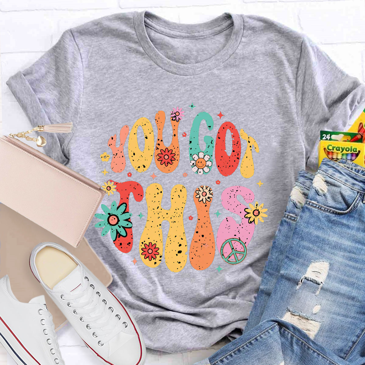 You Got This Flower Teacher T-Shirt