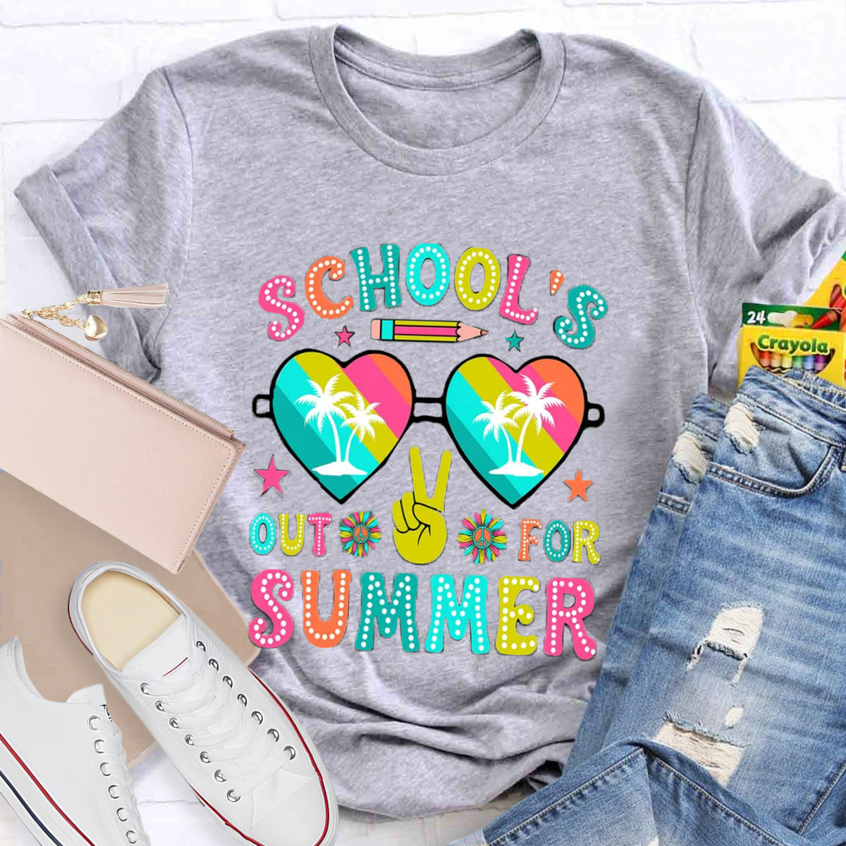 School's Out For Summer Teacher T-Shirt