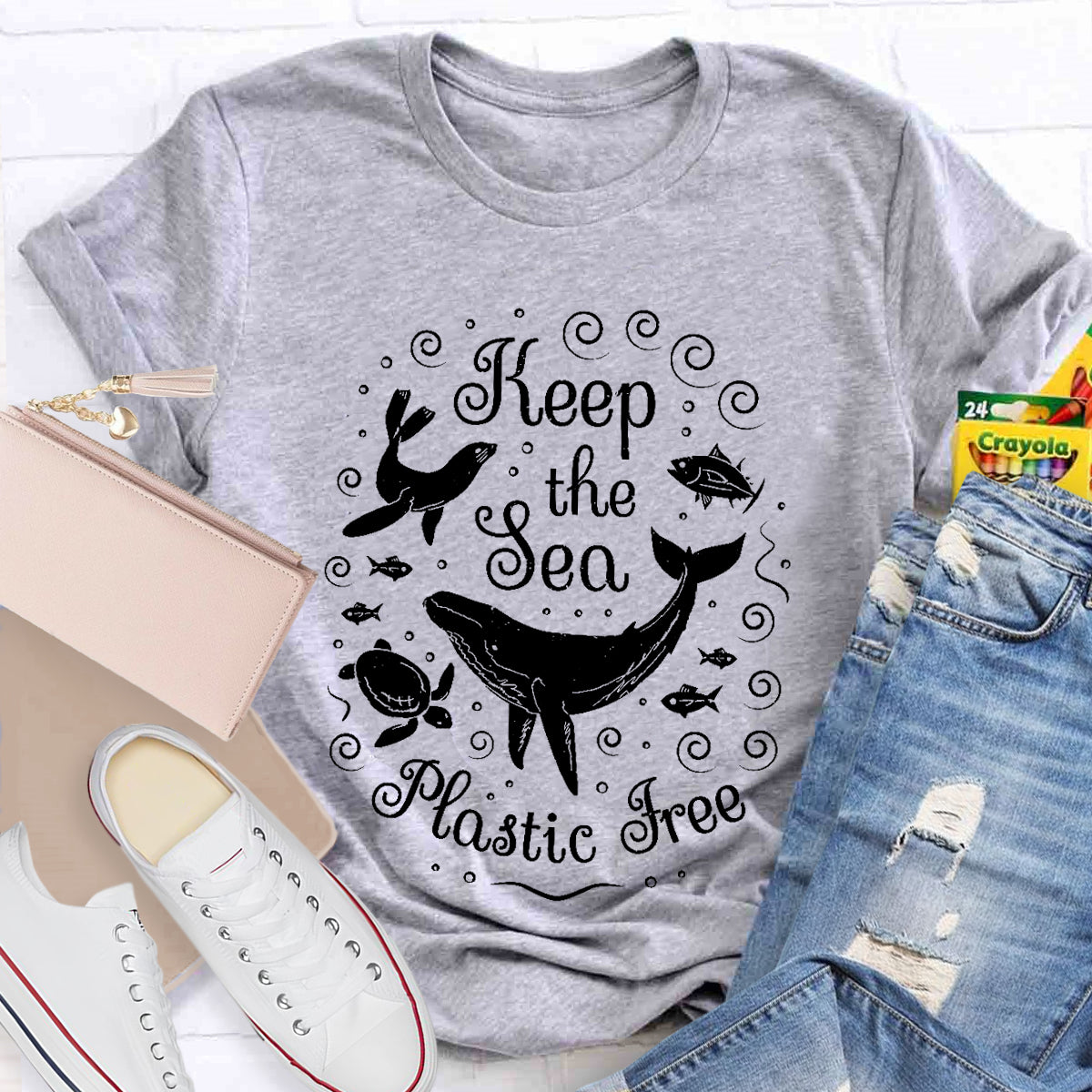 Keep The Sea Plastic Free T-Shirt