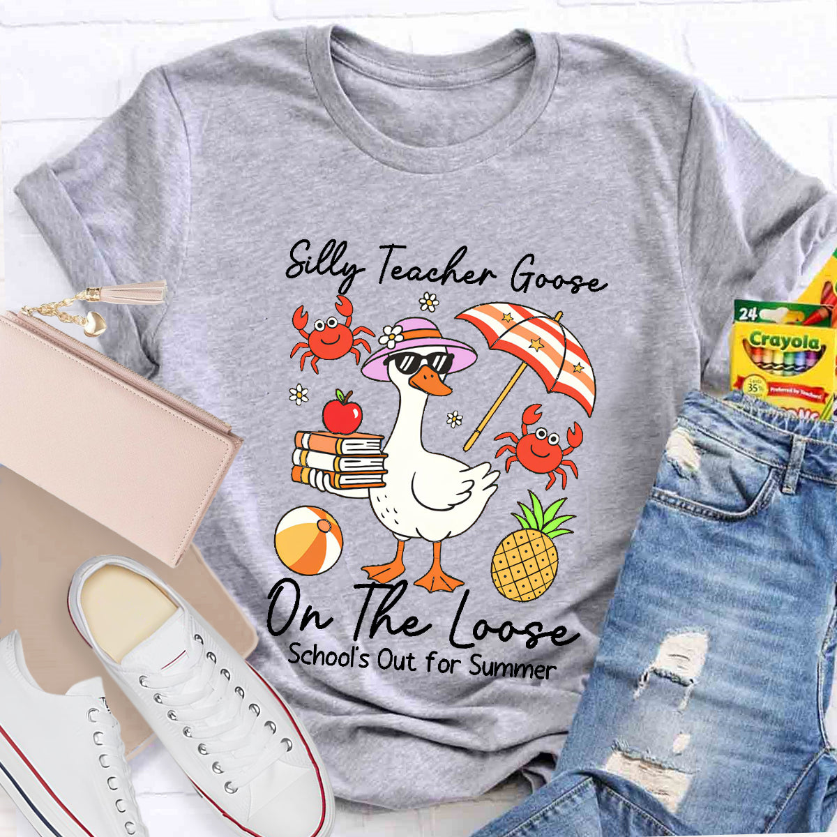Teacher On The Loose School's Out  For Summer T-Shirt