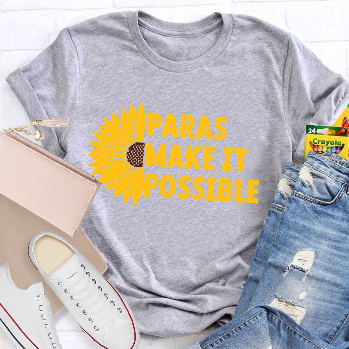 Paras Make It Possible Teacher T-Shirt