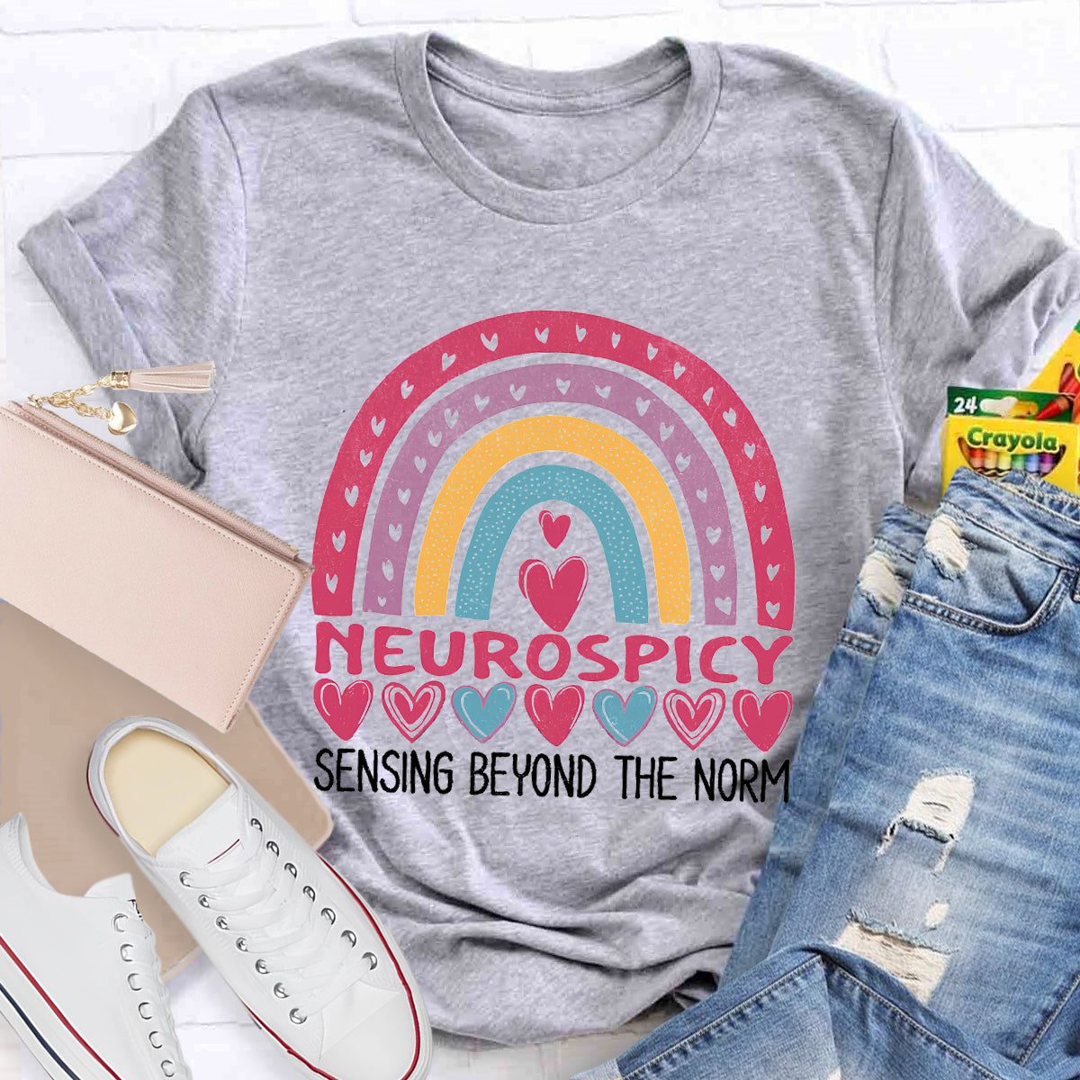 Neurospicy Sensing Beyond The Norm T-Shirt