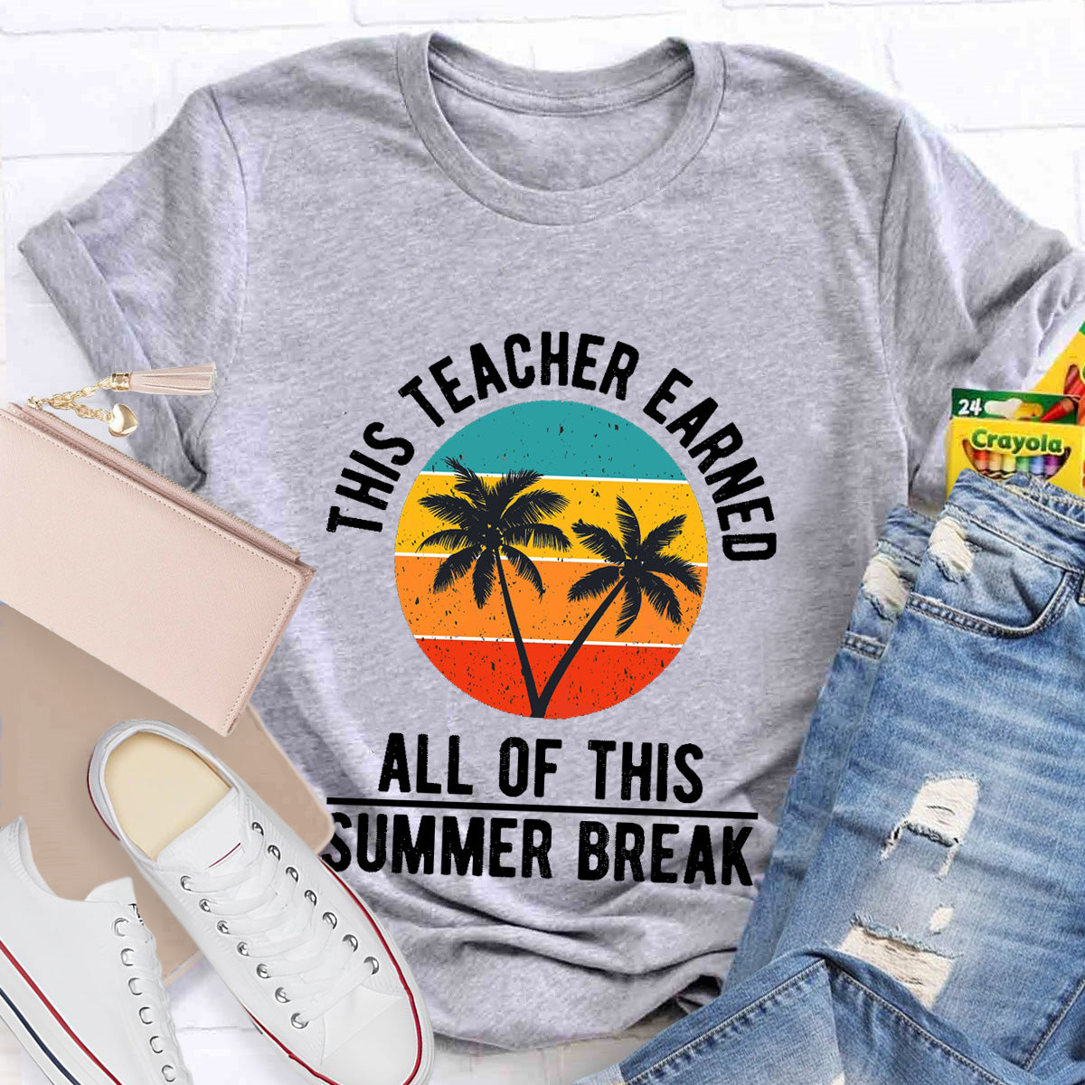 All Of This Summer Break Teacher T-Shirt