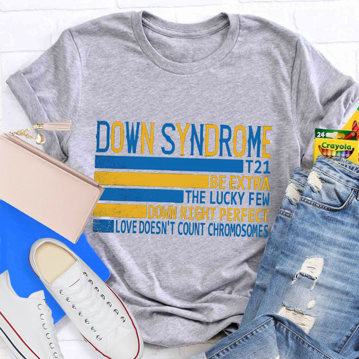 Down Syndrome Extra Chromosome T21 T-Shirt