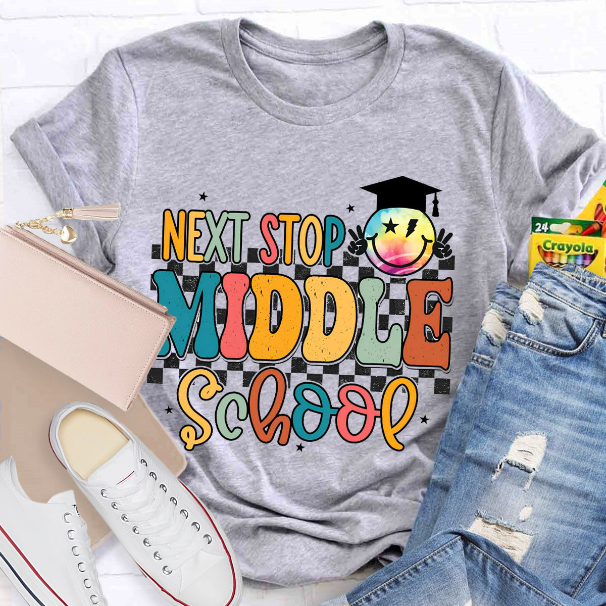 Next Stop Middle School Teacher T-Shirt