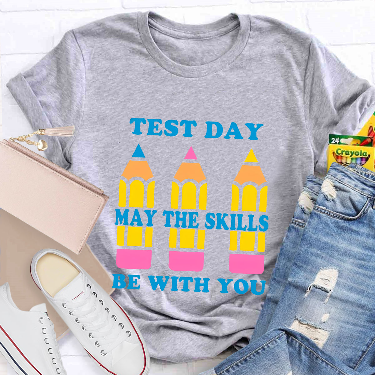 Test Day May The Skills Be With You T-Shirt