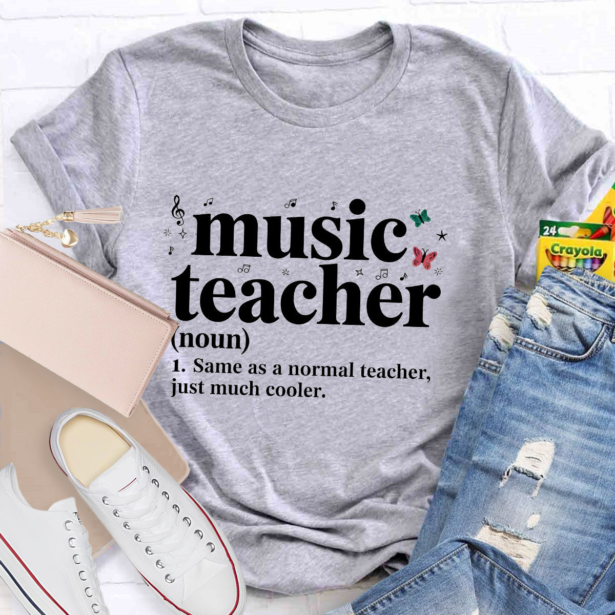 Music Teacher Just Much Cooler Teacher T-Shirt