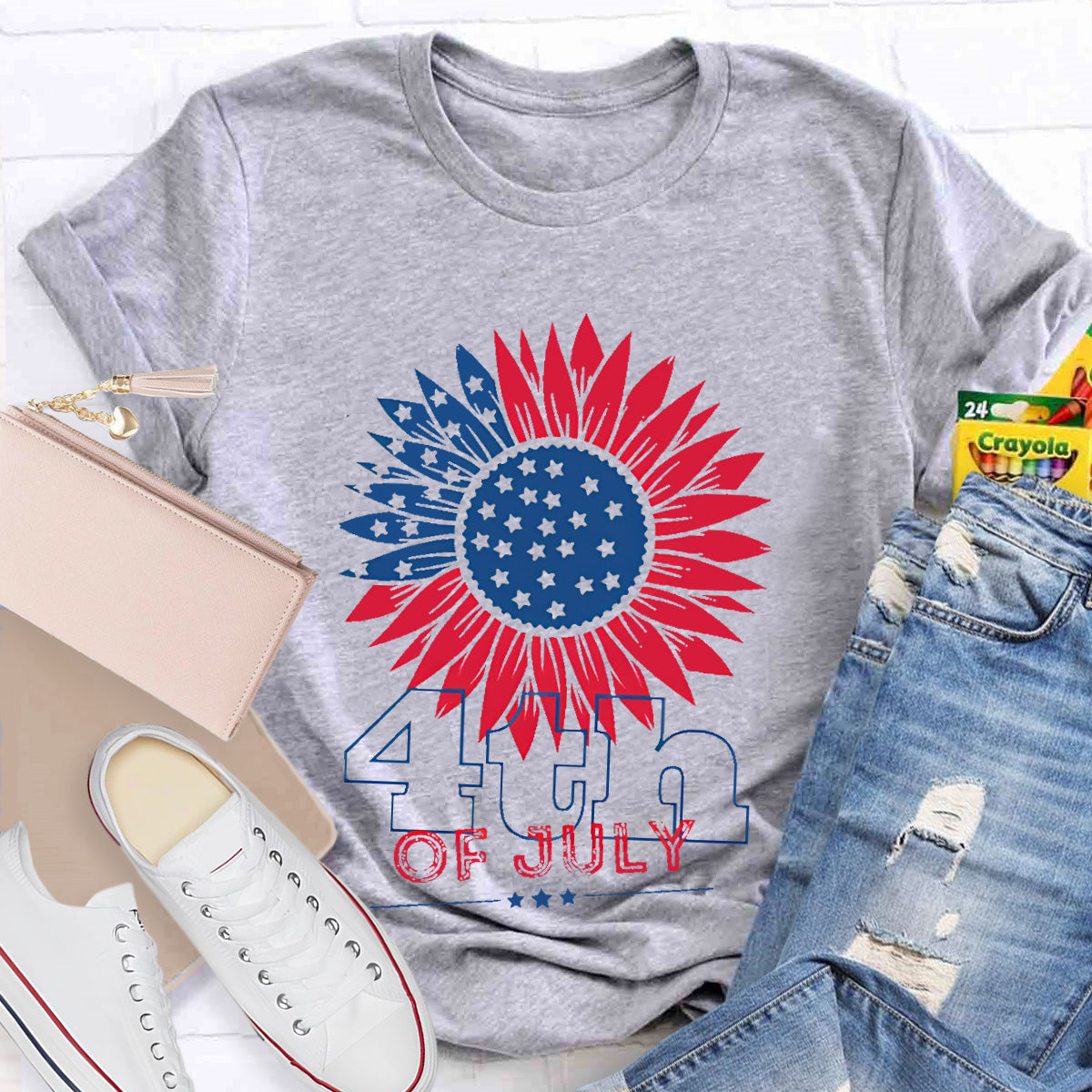 4Th Of July Teacher T-Shirt