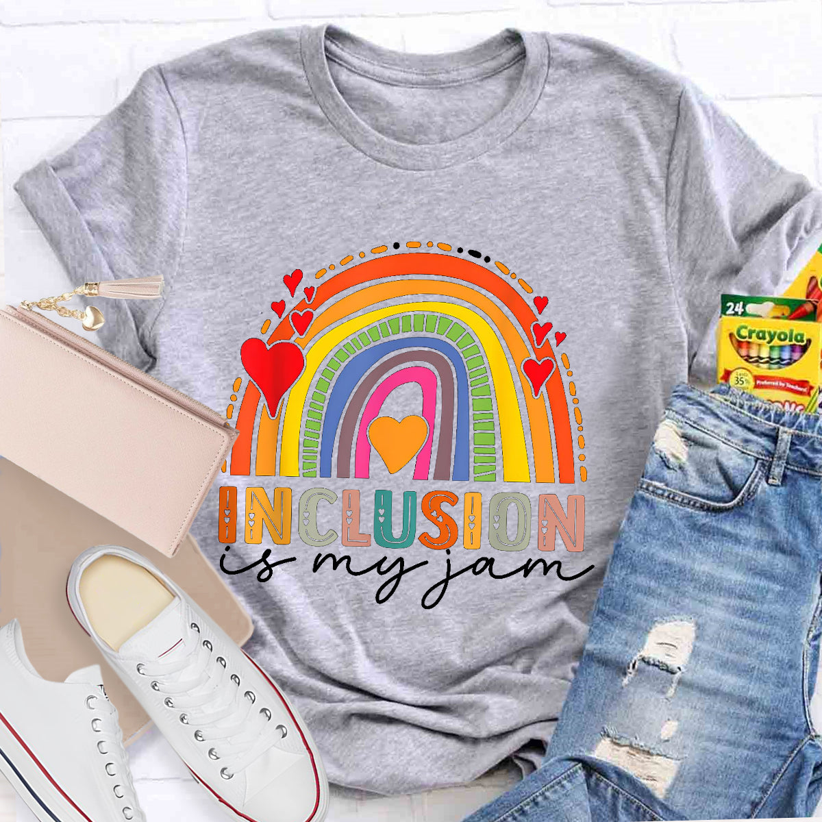 Inclusion Is My Jam Teacher T-Shirt