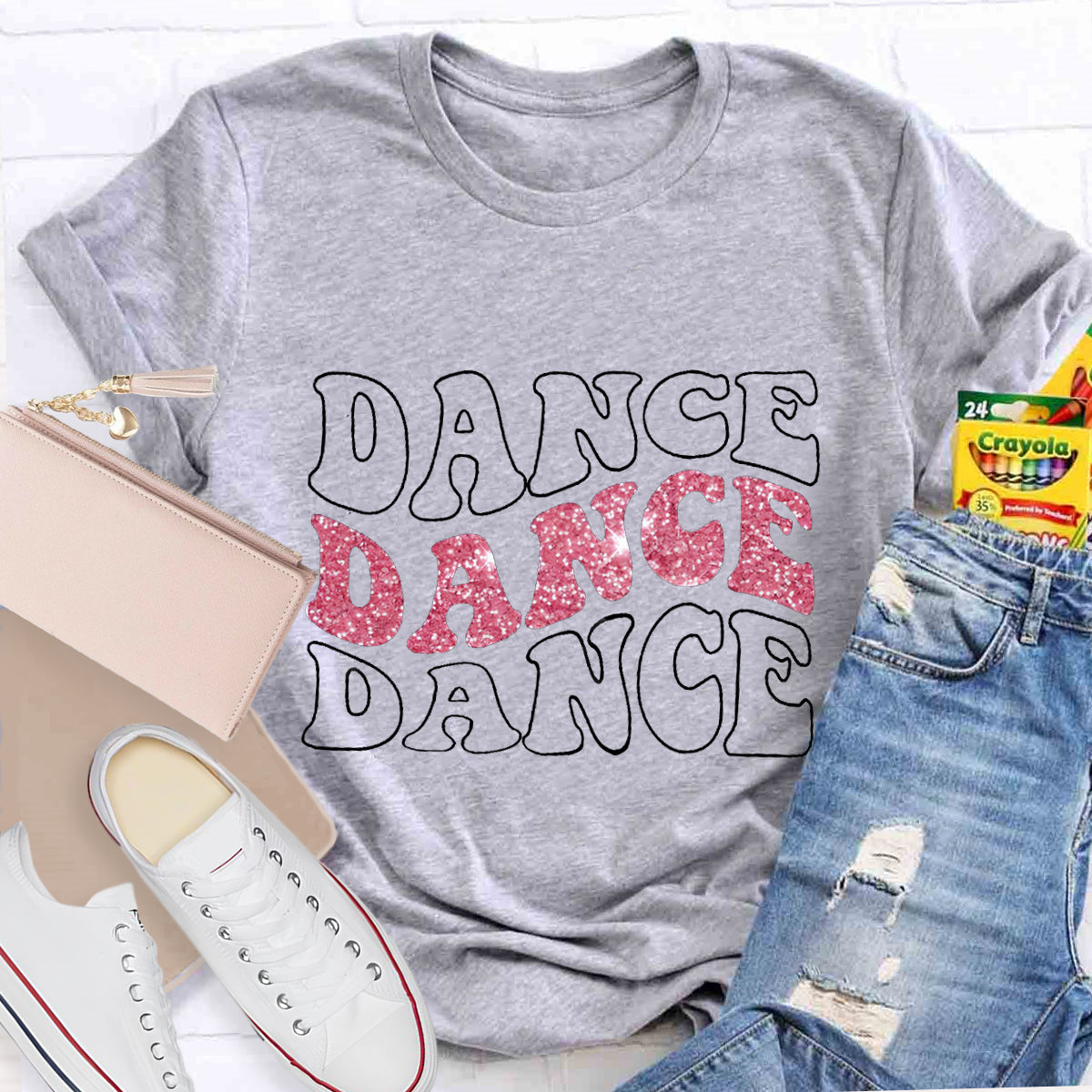 Bling Biling Dance Dance Dance Teacher T-Shirt